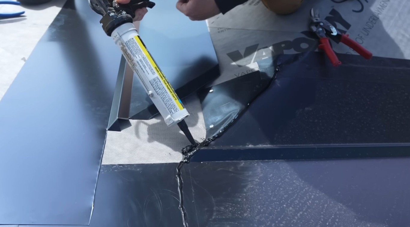 Professional roof repair sealant application in Claremont, CA